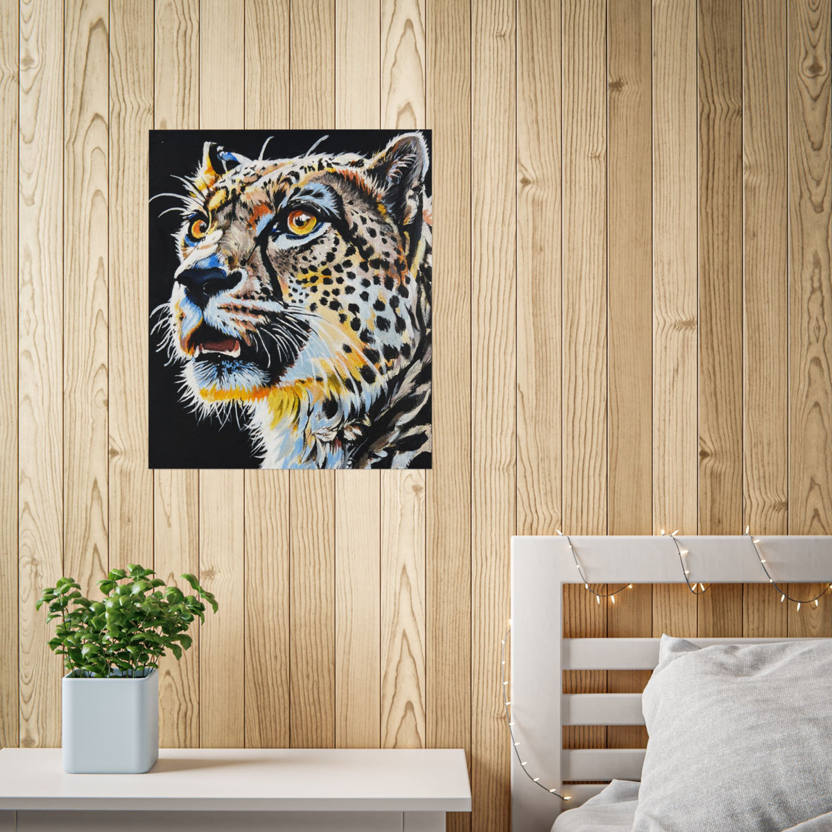 Leopard Poster Print | Natural Wildlife Photography Art Print