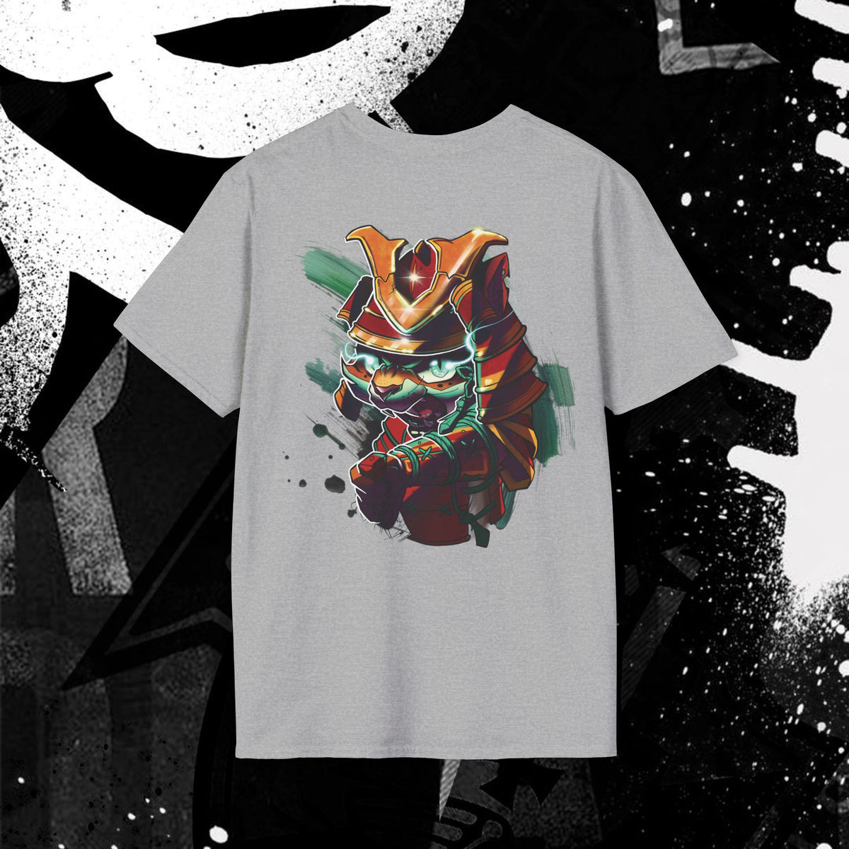 Traditional Tiger Samurai Japanese Art Tee
