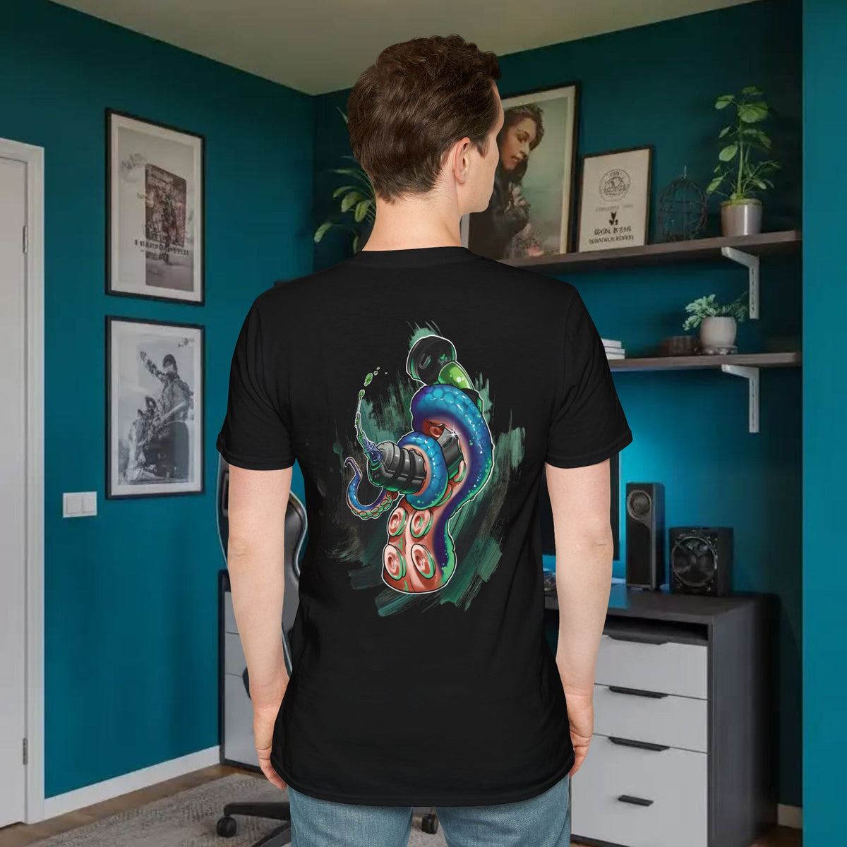 From the deep: Tattoo Edition | Tentacle Graphic Tee