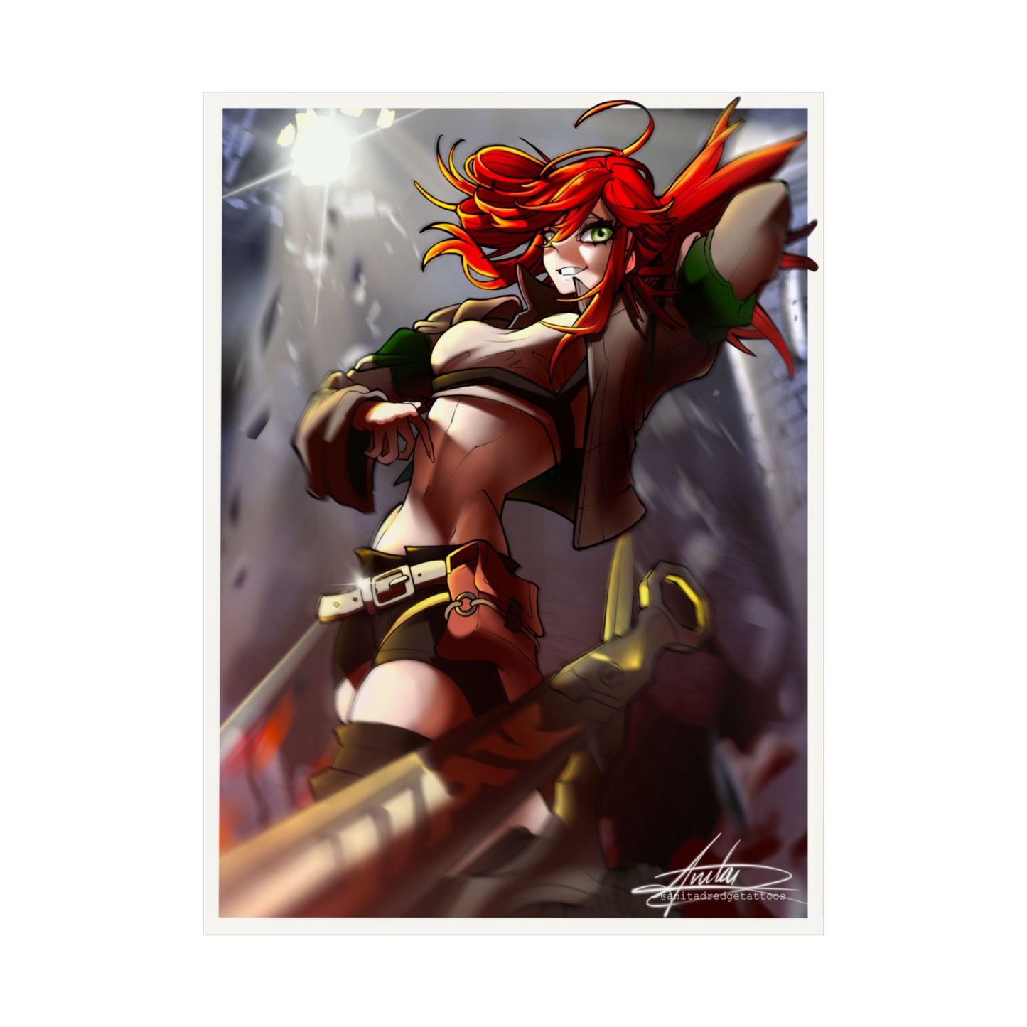 Rio Fan Art | Gachiakuta | Unframed Poster Print