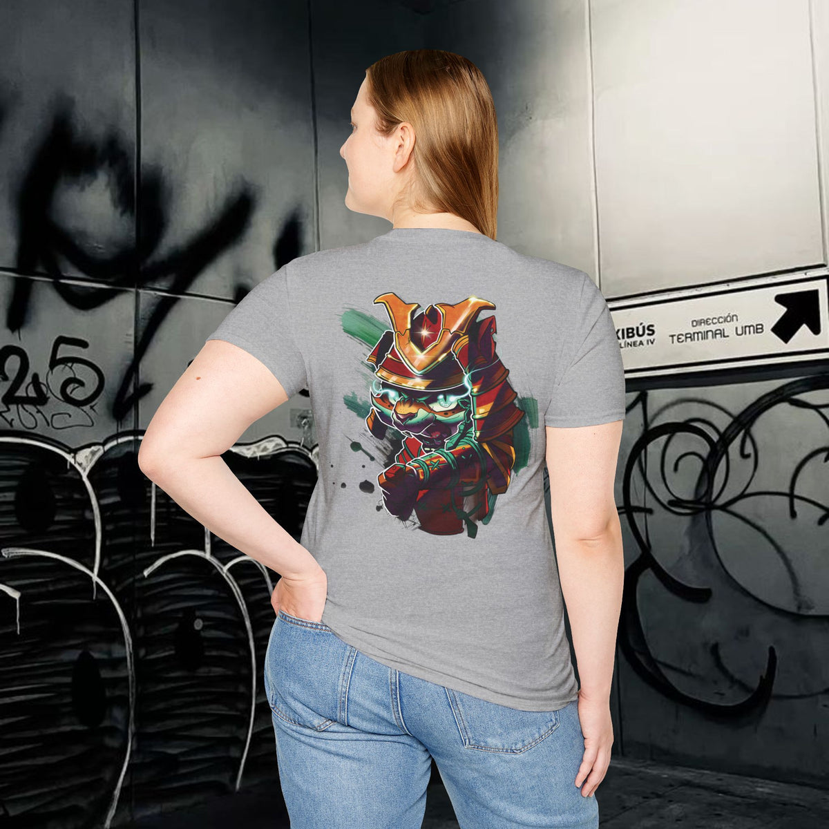 Traditional Tiger Samurai Japanese Art Tee