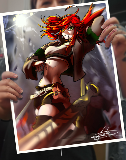 Rio Fan Art | Gachiakuta | Unframed Poster Print
