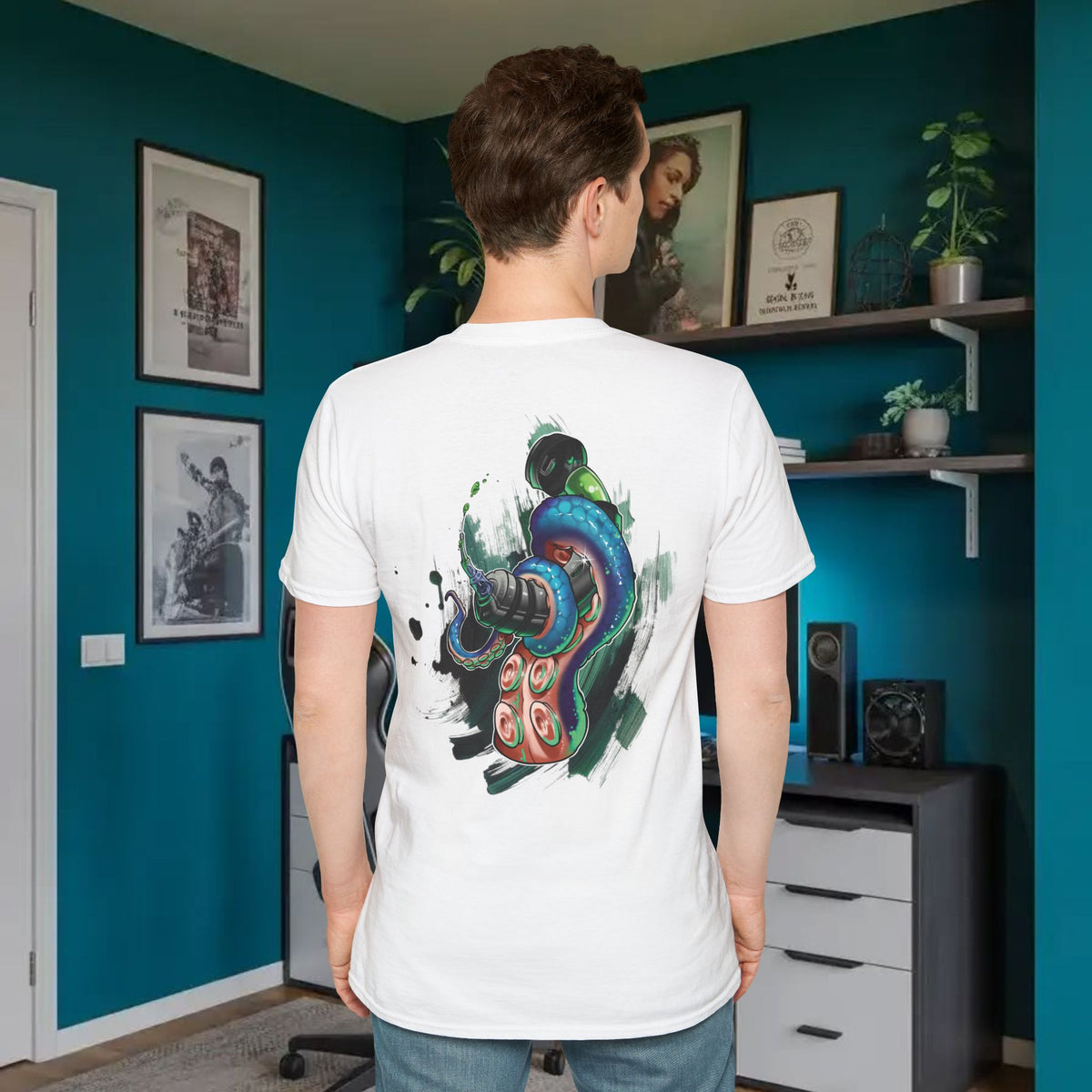From the deep: Tattoo Edition | Tentacle Graphic Tee