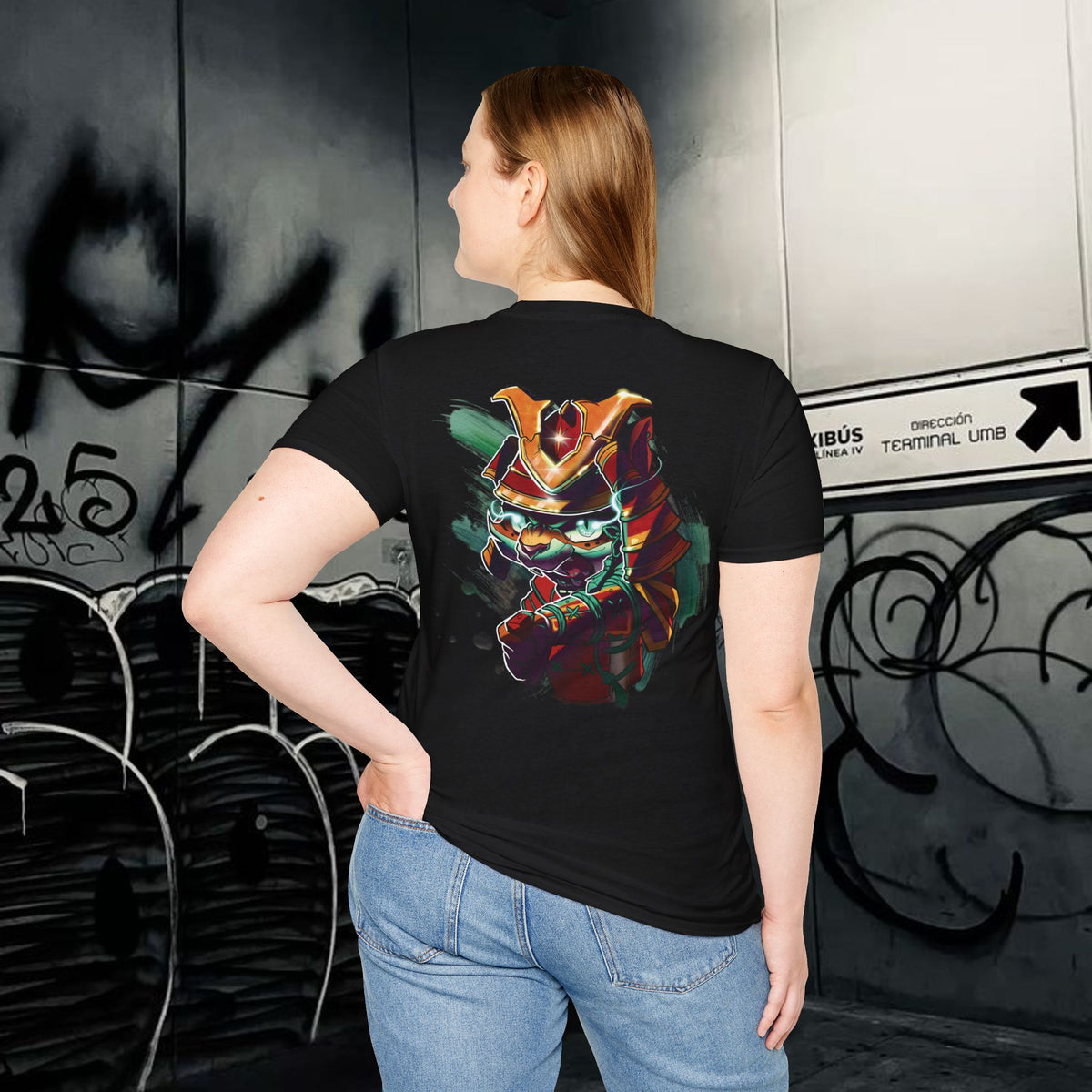 Traditional Tiger Samurai Japanese Art Tee