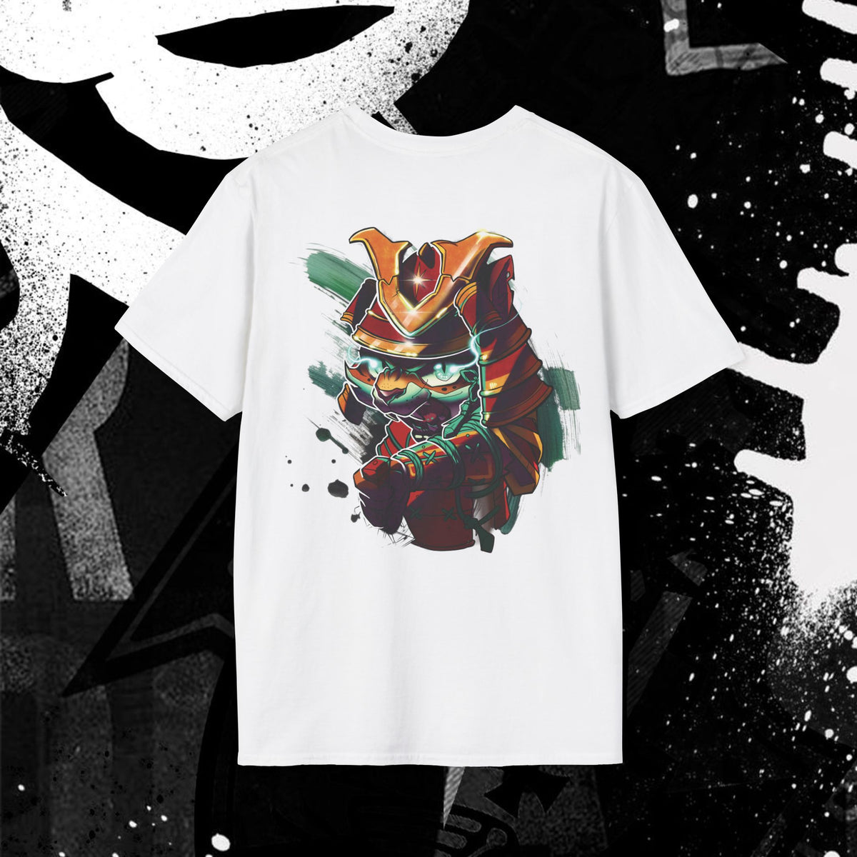 Traditional Tiger Samurai Japanese Art Tee