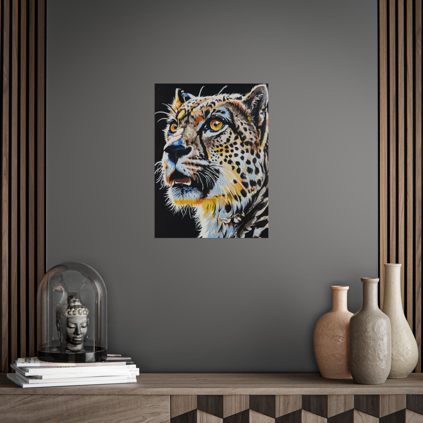 Leopard Poster Print | Natural Wildlife Photography Art Print