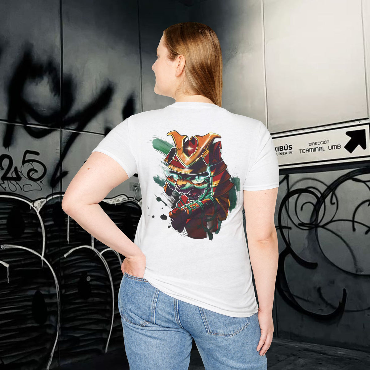 Traditional Tiger Samurai Japanese Art Tee
